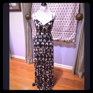 Loft patterned maxi dress.